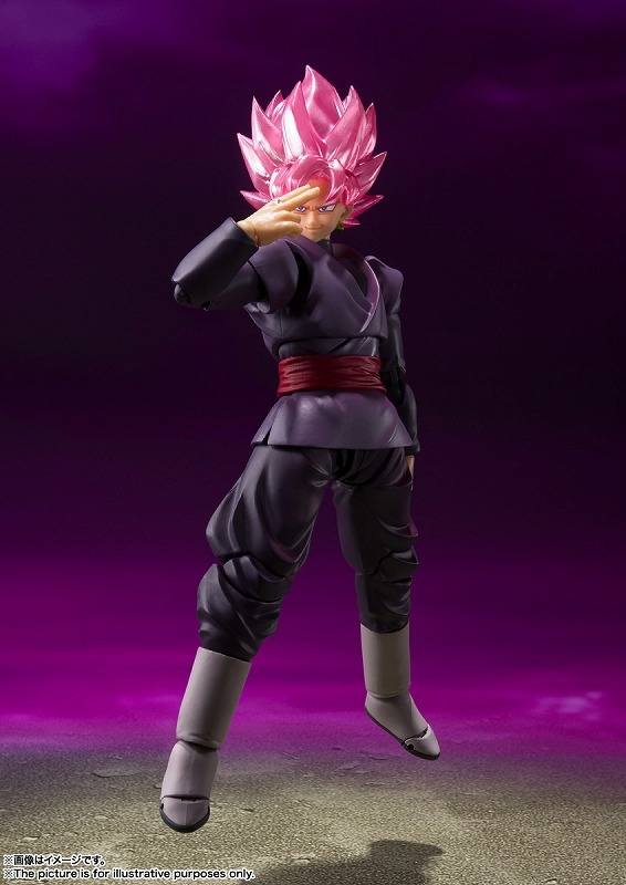 【アクションフィギュア】S.H.Figuarts ドラゴンボール超 ゴクウブラック -スーパーサイヤ人ロゼ-【再販】