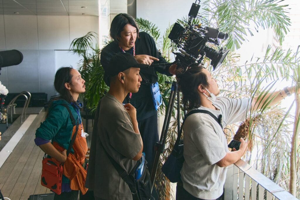 映画『炎上』長久組のカメラチーム